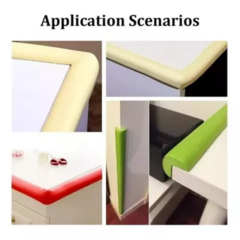 Protector Lateral Soft Para Muebles Mesas Seguridad Bebes - tienda online