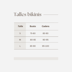 Bikini Traje De Baño Rayas Vedetina Tiro Alto - Baires Tecnologías