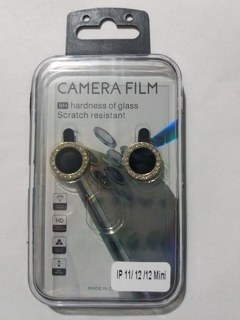 Protector de lentes de Cámara Para Iphone 11/12 y 12 Mini - Con Brillo - Strass - comprar online