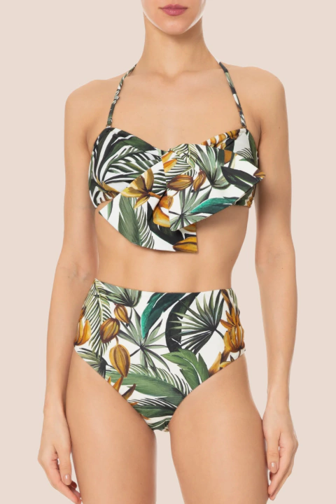 Biquini Feminino HotPants Estampado Bananarte Farm