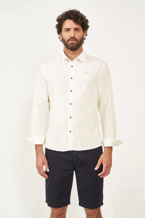 Camisa Mascuina Relax Manga Longa Colcci - Pistaxe Modas
