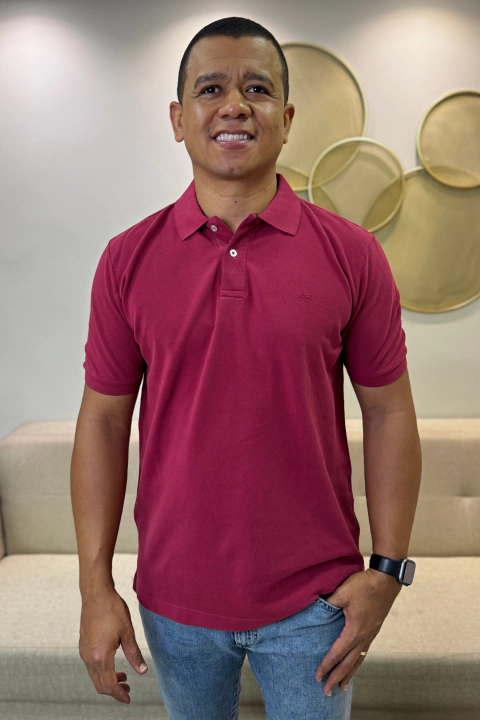 Camisa Gola Polo Masculina Piquet Double Classica Hangar 33 - comprar online