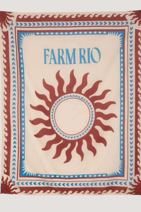 Canga Farm Praiana Estampada Lenco Solar - comprar online