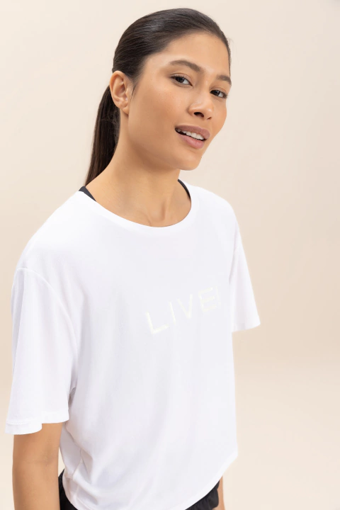 Camiseta Feminina Cropped Comfort Live! - loja online