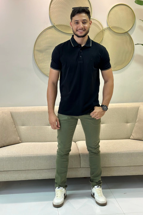 Calça Masculina Contínua Skinny Color Reserva - Pistaxe Modas