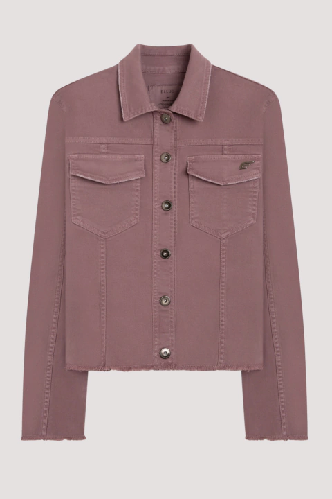 Jaqueta Feminina Vintage Denim Color Lilly E Asa Ellus - Pistaxe Modas