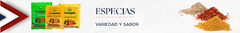 Banner de la categoría ESPECIAS