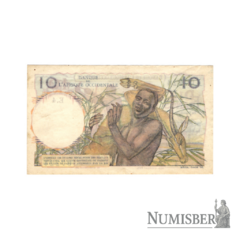 Africa Occidental Francesa - 10 Francos - P37 - 1946 en internet