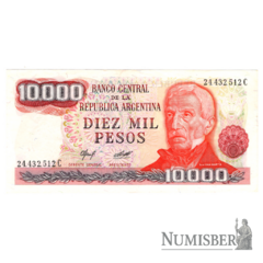 Argentina - 10000 Pesos - COL662f - 1978
