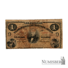 Argentina - 1 Peso Fuerte - BA165b - 1877
