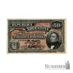 Argentina - 50 Centavos - COL053 - 1895