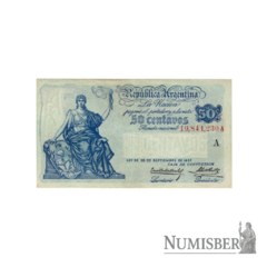 Argentina - 50 Centavos - COL347b - 1925