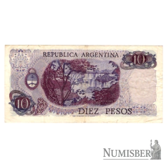 Argentina - 10 Pesos - COL619c - 1976 - comprar online