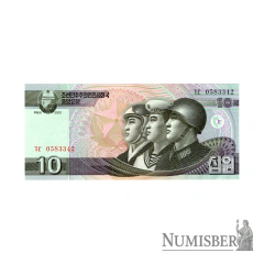 Corea del Norte - 10 Won - P59 - 2002