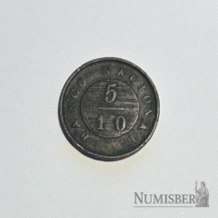 Argentina - 5/10 Buenos Aires - CJ9 - 1827