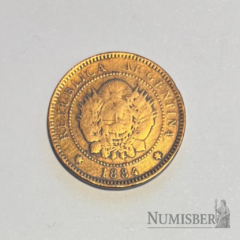 Argentina - 1 Centavos de Patacón - CJ40 - 1884