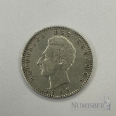 Ecuador - 2 Décimos de Sucre - Km51- 1895