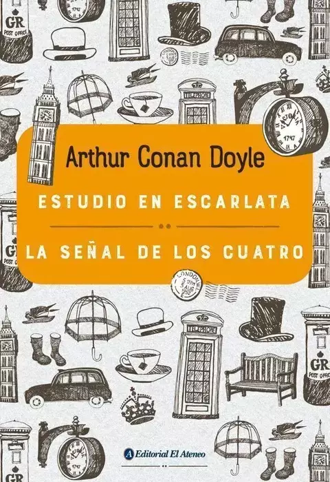 ESTUDIO EN ESCARLATA - LA SEÑAL DE LOS CUATRO - El Ateneo - comprar online