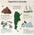 Rompecabezas de piso - Argentina en el mundo - 200 piezas - Diente de leon - Didactikids Tucumán