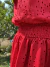 Vestido para Meninas Infantil Vermelho em Lasie - Dream Pink Kids