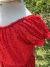 Vestido para Meninas Infantil Vermelho em Lasie na internet