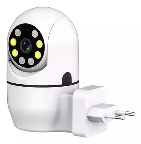 Câmera De Segurança Full Hd Visão Noturna Na Tomada LOF-V 8178