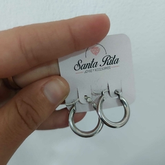 Argollitas Lisas Infladas. - comprar online