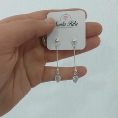 Aros Colgantes Corazón. - comprar online
