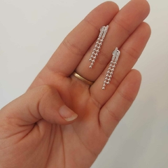 Aros Pasantes de Plata Laminada.