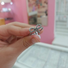 Anillo Moño Grande con piedritas. - comprar online