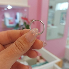 Argollitas Cliker Lisas. - Santa Rita Joyas y Accesorios