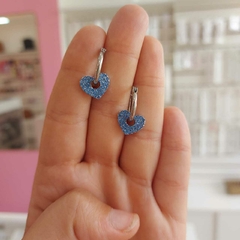 Argollita con Dije Corazón. - Santa Rita Joyas y Accesorios