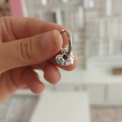 Argollitas Cliker con Dijes Colgantes. - Santa Rita Joyas y Accesorios