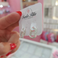 Argollitas Cliker Rectangulares.