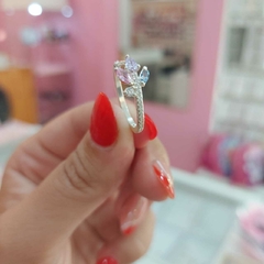 Argollitas Cliker con Piedras Encastradas. - comprar online