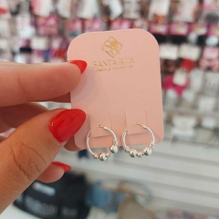 Argollitas con Dos Pelotitas.