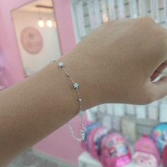 Pulsera Finita Estrellas con Pelotitas. - comprar online