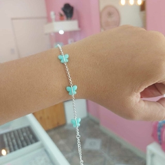 Pulsera Mariposas. en internet
