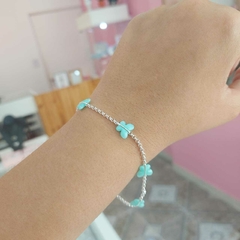 Pulsera Mariposas. - Santa Rita Joyas y Accesorios