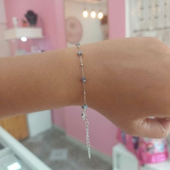 Pulsera Finita Estrellas con Pelotitas. - tienda online