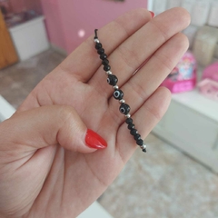 Pulsera Ojito con Piedritas Cristales. - comprar online