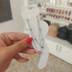 Tobillera con Dijes. - Santa Rita Joyas y Accesorios
