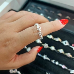 Anillo Corazones Entrelazados.