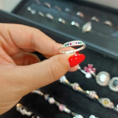 Anillo con Piedritas. - comprar online