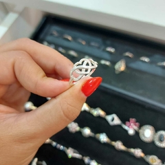 Anillo Infinito con Corazón. - comprar online