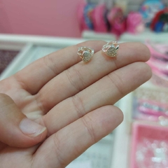 Argollitas Cliker Mini con Dije.