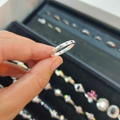 Anillo de Plata con Piedritas. - comprar online