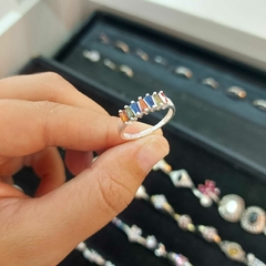 Anillo Anchito con Piedras. - comprar online