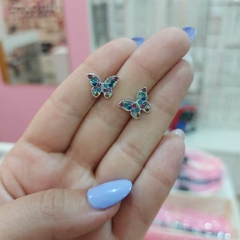 Aros Pasantes Mariposas. en internet