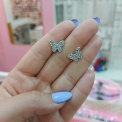 Aros Pasantes Mariposas.